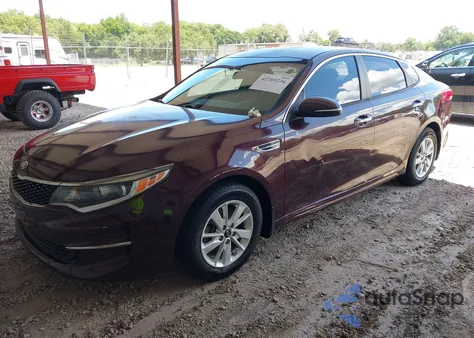 2016 Kia Optima Lx from USA, damaged, VIN 5XXGT4L38GG028656